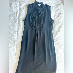 Black tuxedo ruffle dress from Ann Taylor loft